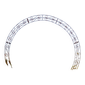 Arche de jardin en fer forgé