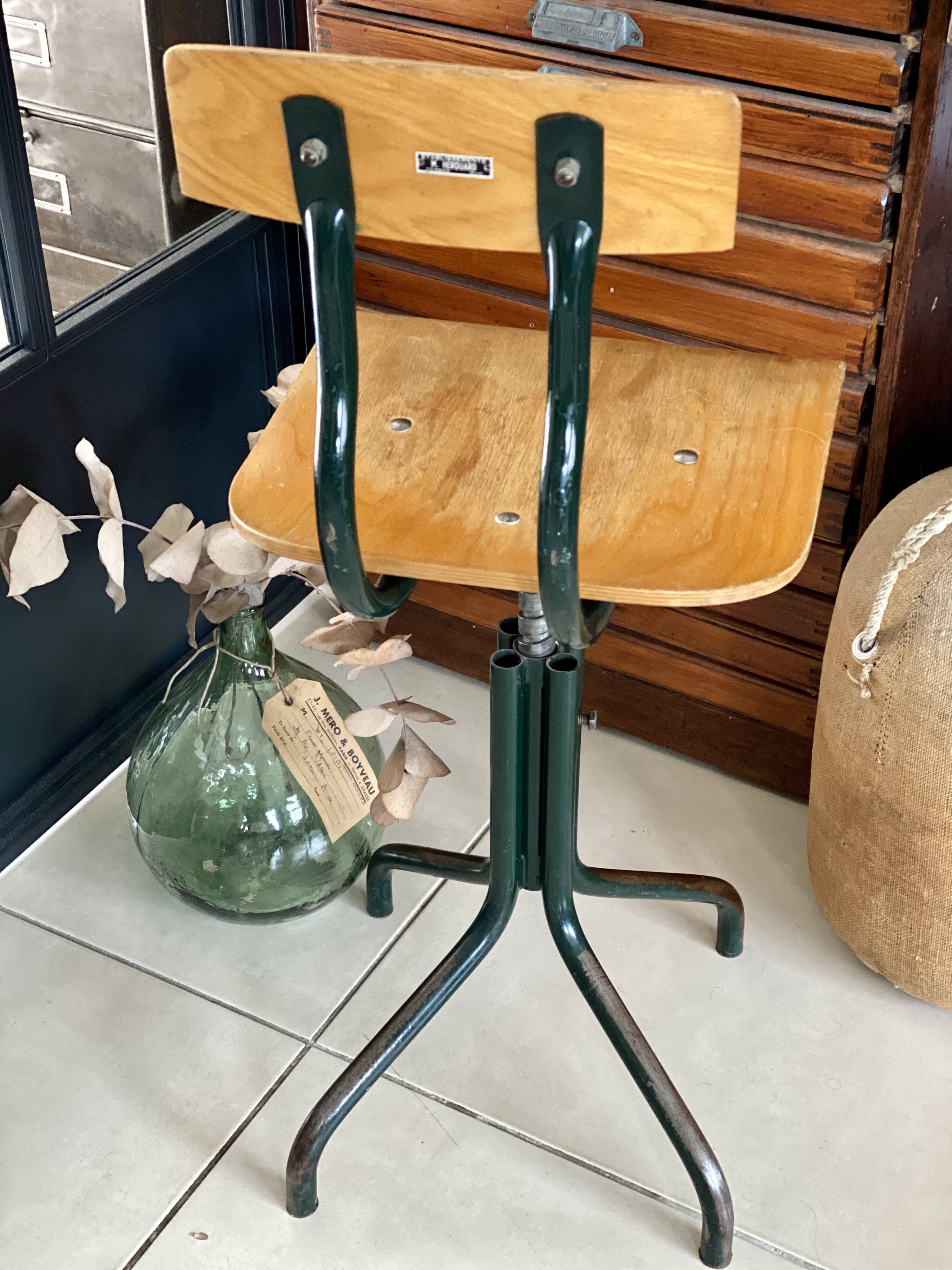 Former industrial workshop chair