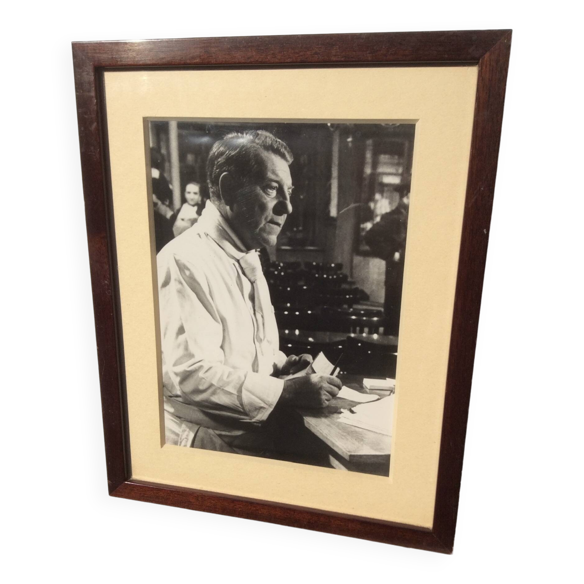 Black and white photo - Jean Gabin