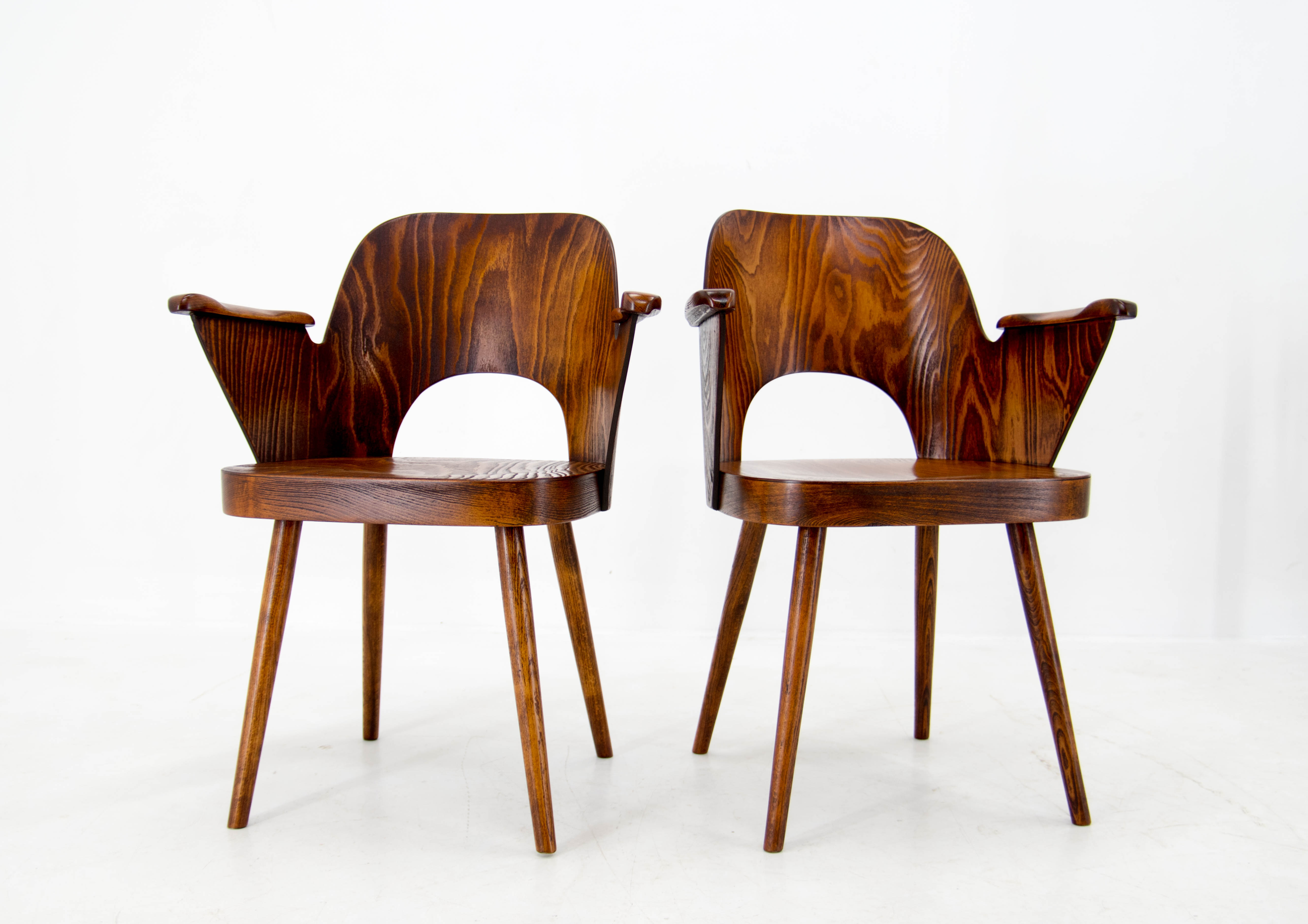 Set of Two Armchairs by Oswald Haerdtl, 1950s