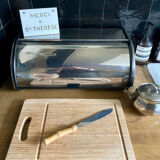 Stainless steel bread box