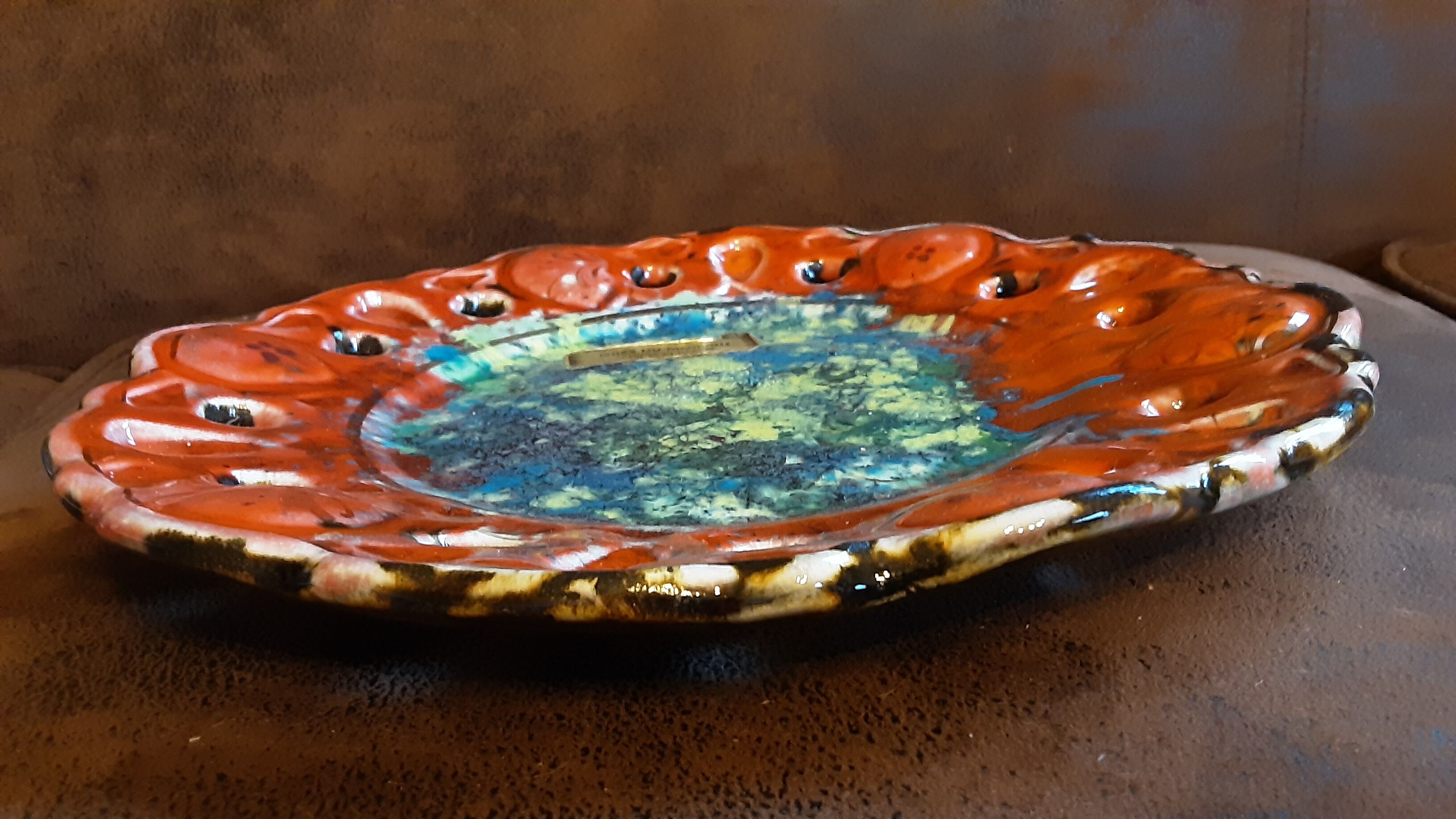 Decorative plate Grès de Morvan