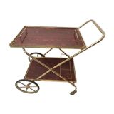 Vintage rolling serving cart 1969