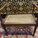 Small Louis XVI style cane bench