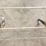 Door table revised glass and metal 50/60