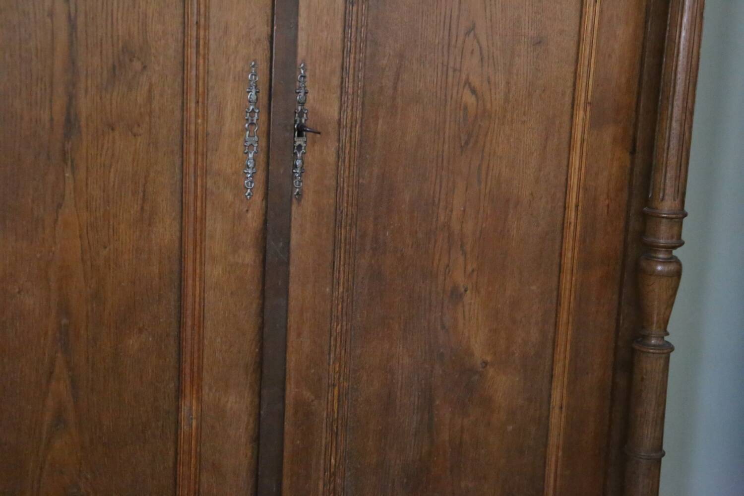 Large linen wardrobe