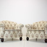 Fauteuils Art Déco, années 1930, Tchécoslovaquie