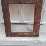Carved wood frame