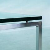 Minimalist Knoll coffee table, mid-century coffee table.