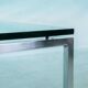 Minimalist Knoll coffee table, mid-century coffee table.