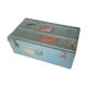 Vintage metal trunk of the 60s