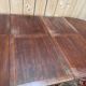 Extendable oval table in Louis XVI style – Mottled mahogany – 19th century
