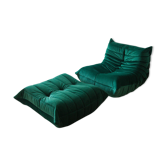 Armchair and pouf « Togo », model designed by Michel Ducaroy 1973