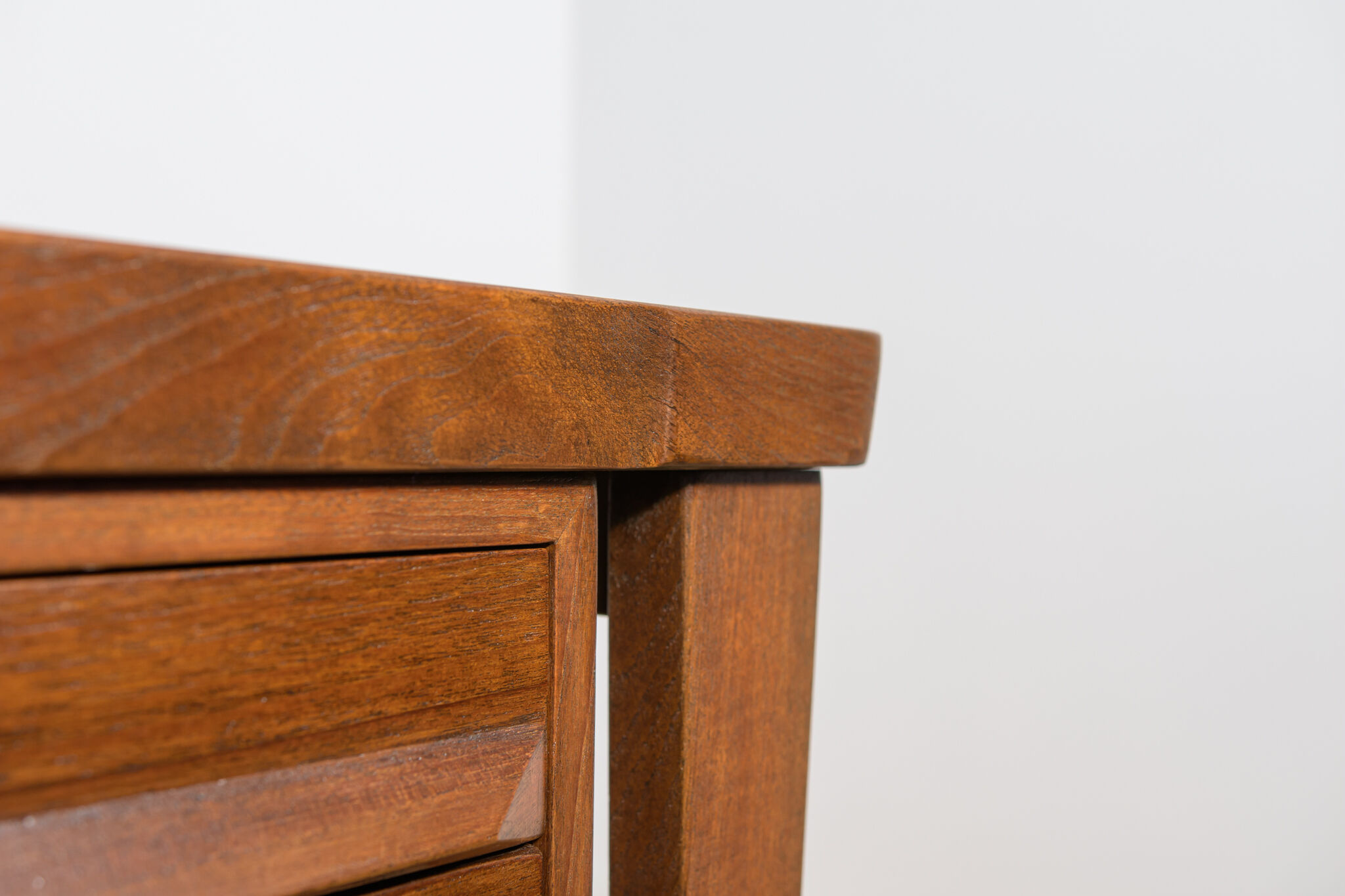 Model 70 desk in teak by Kai Kristiansen for Feldballes Møbelfabrik, Denmark, 1960s