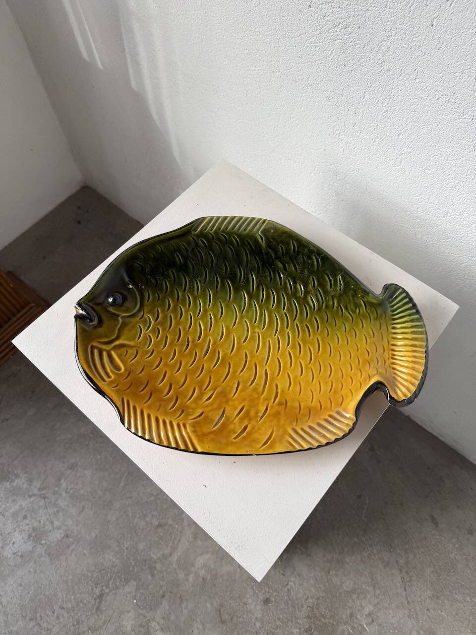 Serving plate "fish" Vallauris
