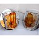 Pair of sconces Mazzega bicolor murano glass 1970