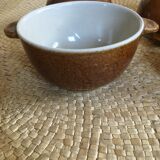 Series of 6 sandstone bowls
