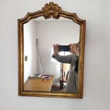 Old gilded mirror, 57x40 cm