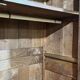Armoire penderie Empire en merisier XIXème