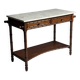 Table d'appoint en faux bambou vers 1900