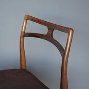 Dining chairs model 94 by Johannes Andersen for Christian Linneberg, Denmark. Set of 6.