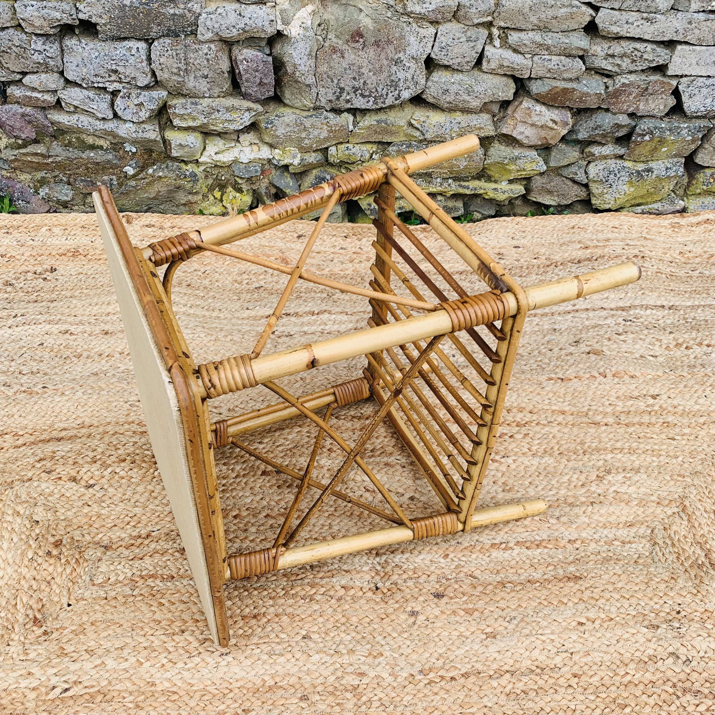 Rattan coffee table