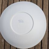 12 assiettes à dessert Niderviller modèle "Rose noire"