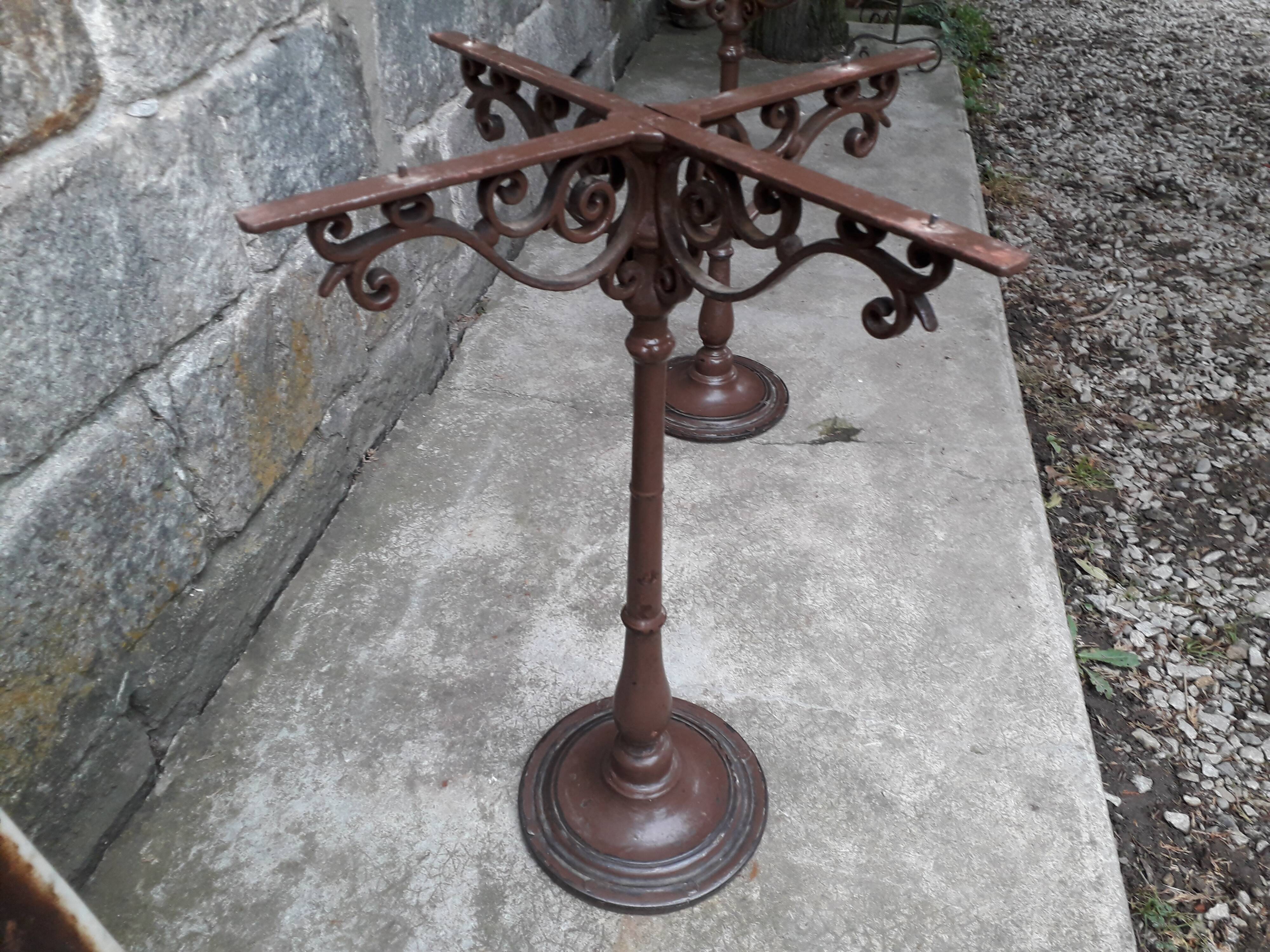 Bistro table marble top 145.5 cm