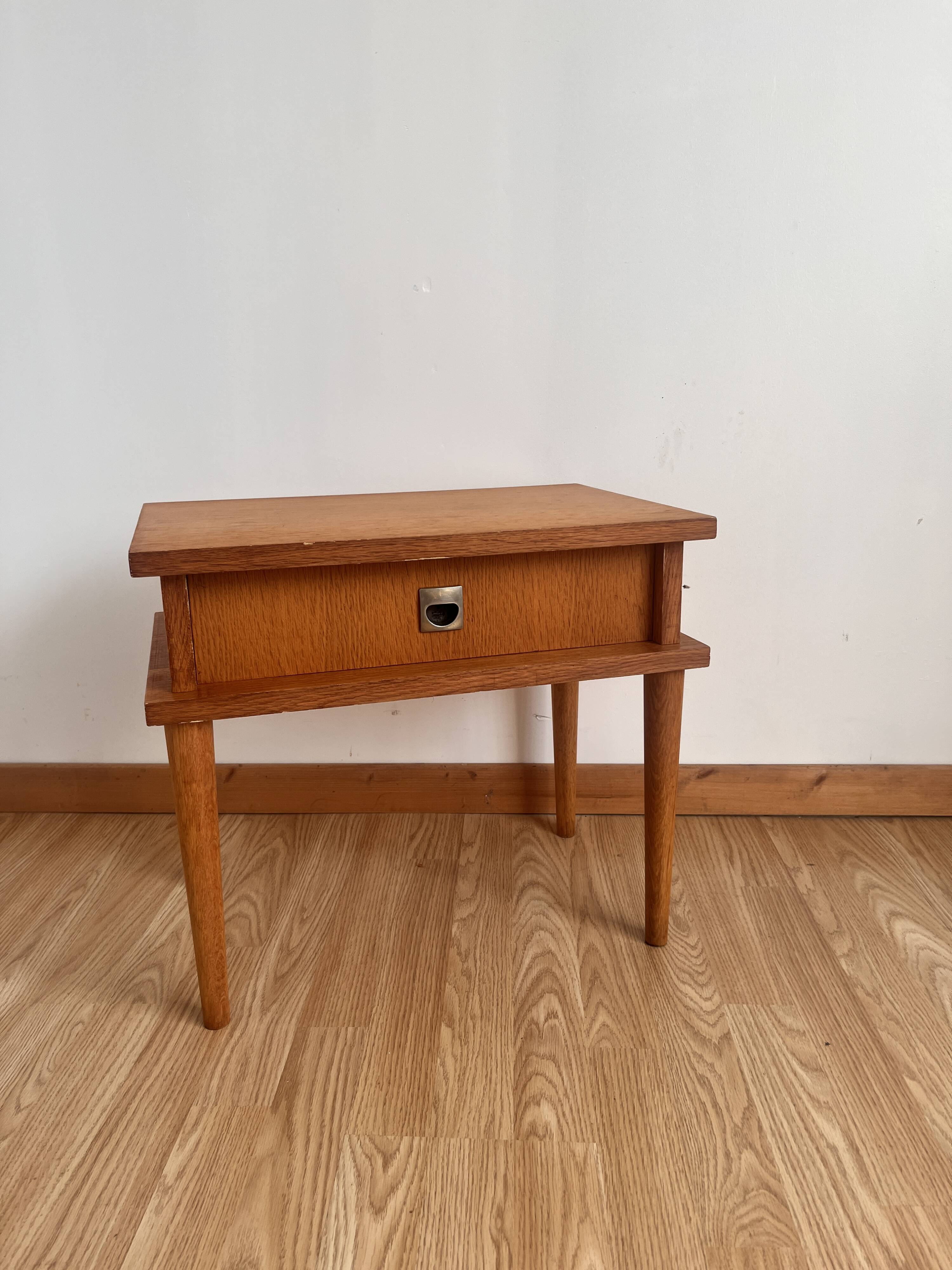 Vintage bedside table