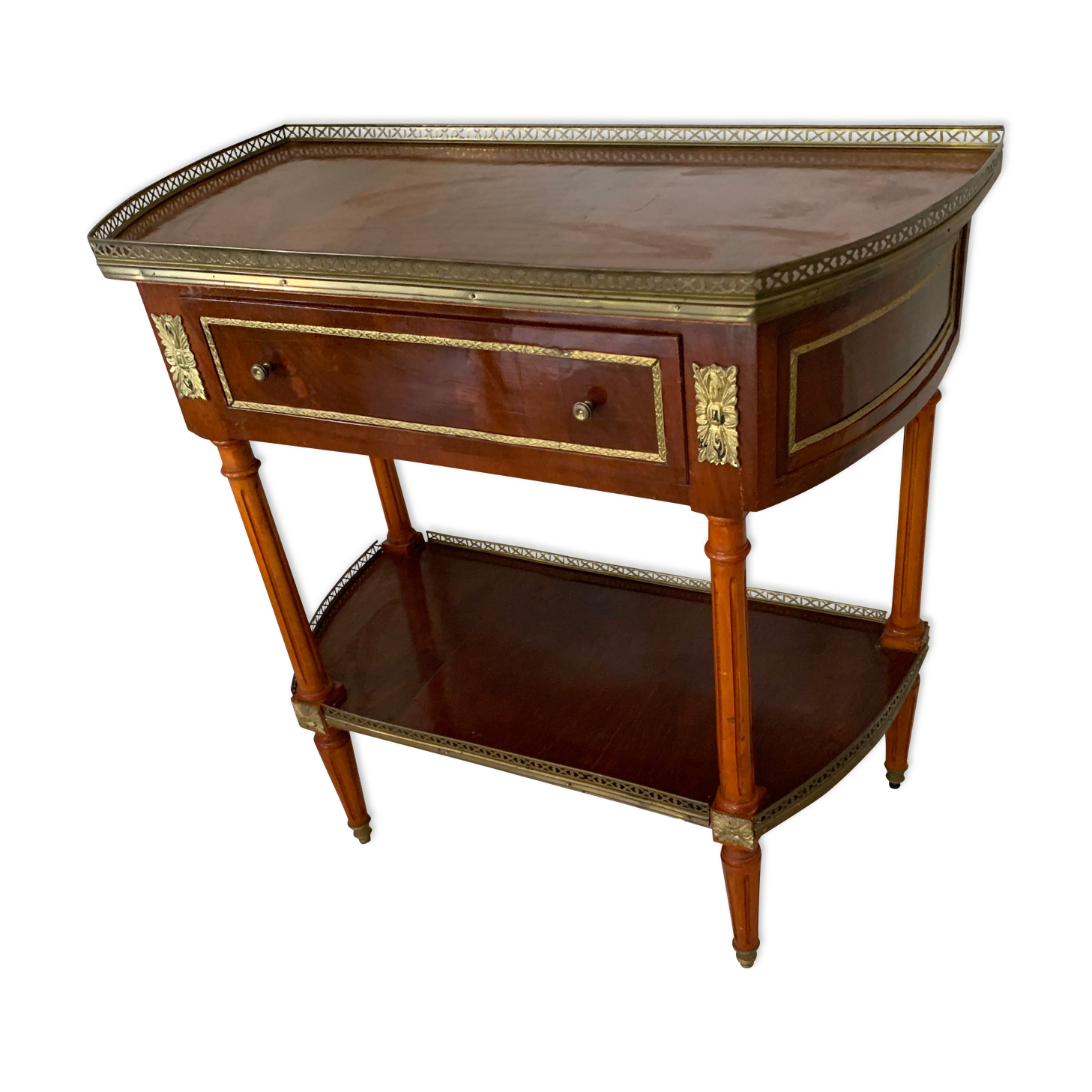 Console furniture in wooden Louis XVI