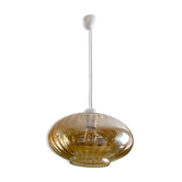 Suspension en verre fumé irisé