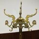Classic brass coat rack
