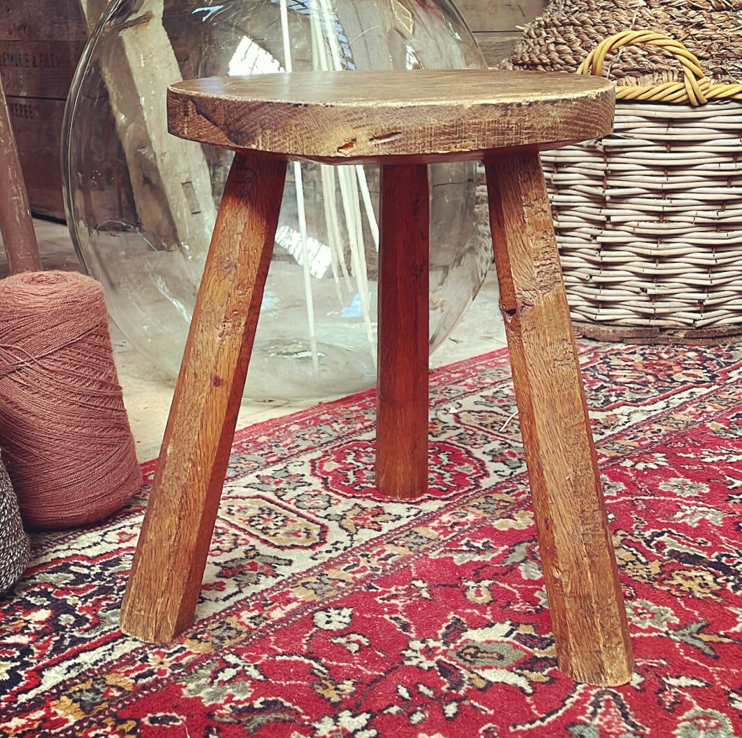 Wooden stool