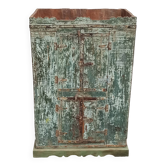 Old wooden storage unit