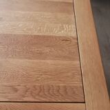 Solid oak farm table