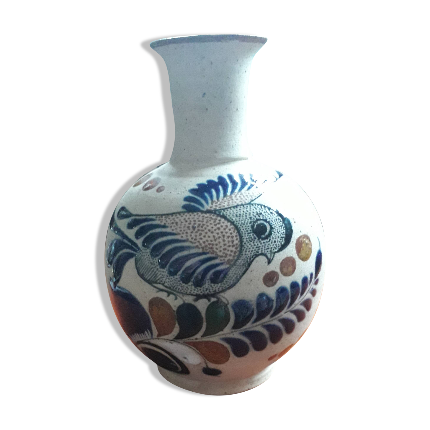 Vintage Mexican Tonala Vase