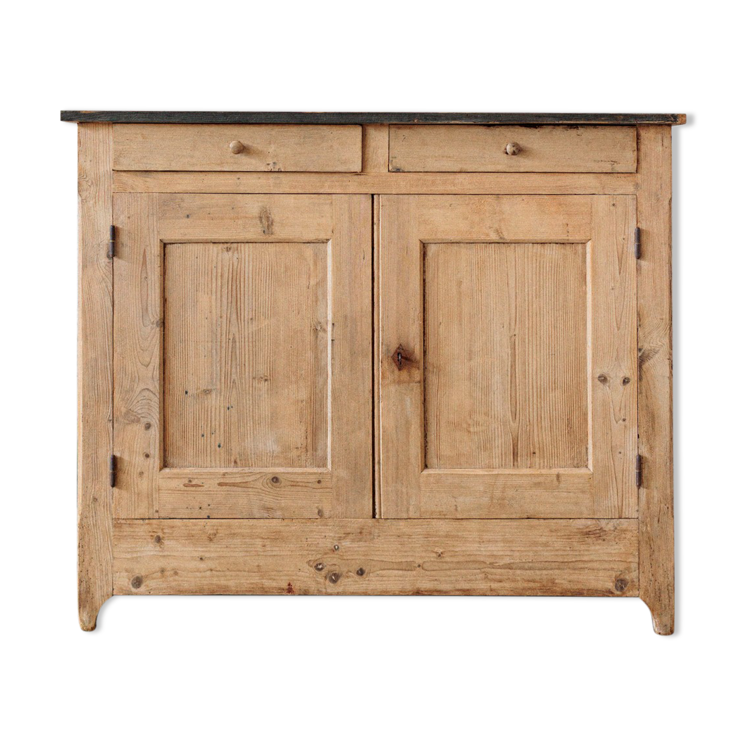Parisian buffet in raw wood "peach"