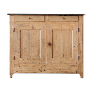 Buffet parisien en bois brut “pêche”