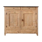 Parisian buffet in raw wood "peach"