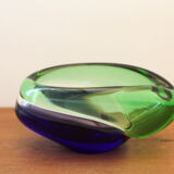 Glass ashtray by Ladislav Palecek