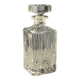Crystal whisky decanter with diamond point pattern H23