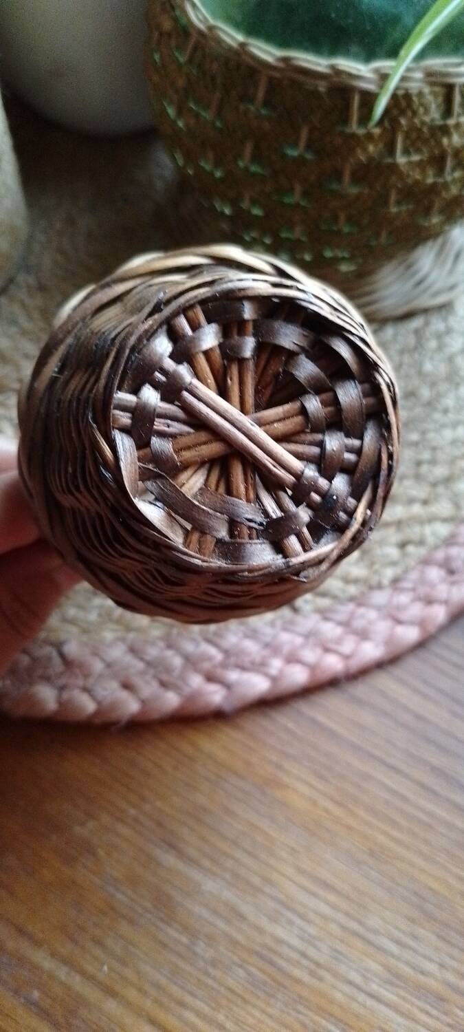 Small Vintage Wicker Basket