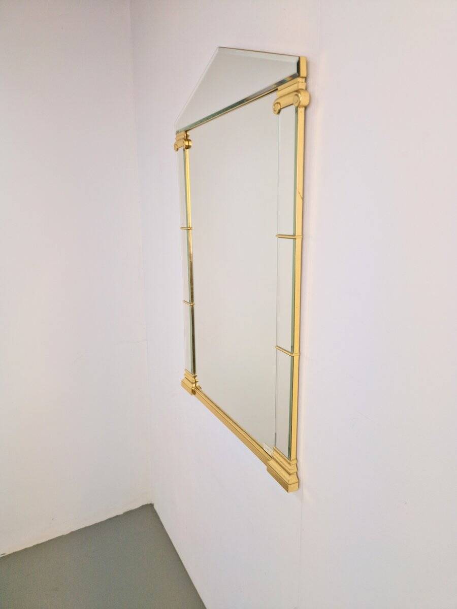 Hollywood Regency Gilded Mirror from Deknudt, Belgium, 1970