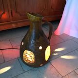 Accolay ceramic and resin lamp