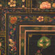 Antique chest painted in pine wood – China, around 1900