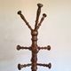 Faux bamboo standing coat rack, 1970s