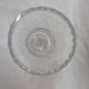 Bohemian piedouche crystal vase