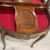 Dressing table half-moon marquetry