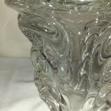 Crystal vase signed