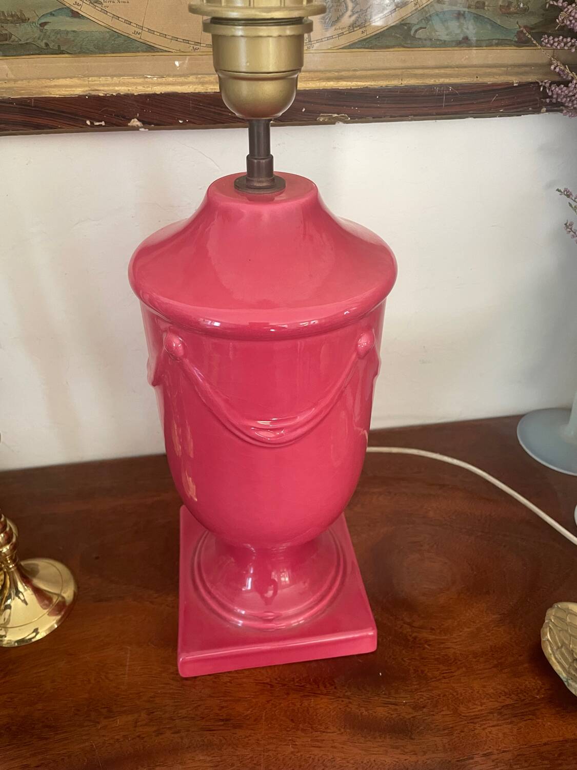 Vintage ceramic lamp 38cm